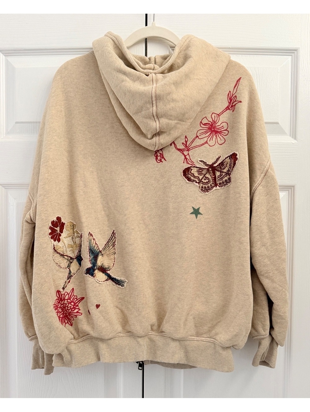 Free People Grandma’s Garden Hoodie Small - Picture 5 of 7
